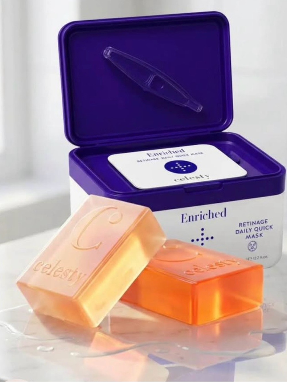 Enriched Retinage Daily Quick Mask - Orange Hand Soap Bars